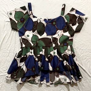 Custom hand made African top